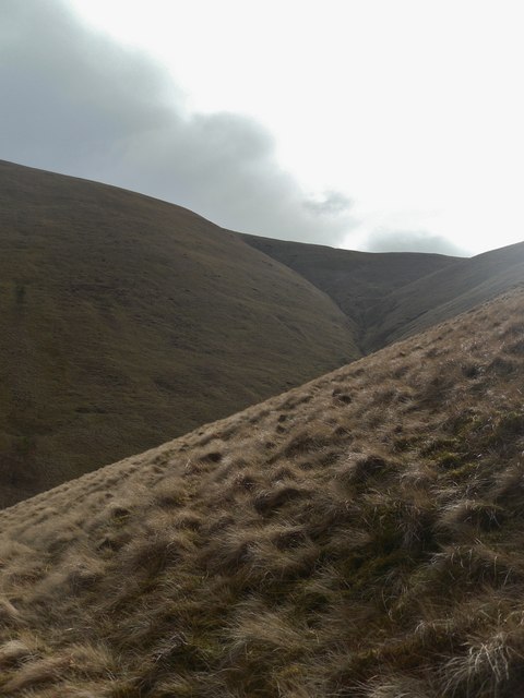 Looking Southeast up the Loch Burn