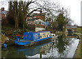 Canal scene north of the Station Road bridge