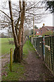 Footpath from Home Covert to Redbridge Lane