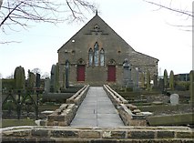SD8831 : Hurstwood Church by Humphrey Bolton
