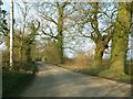 Horsecroft Road near Hawstead