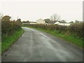 Approaching Holt Lane farm