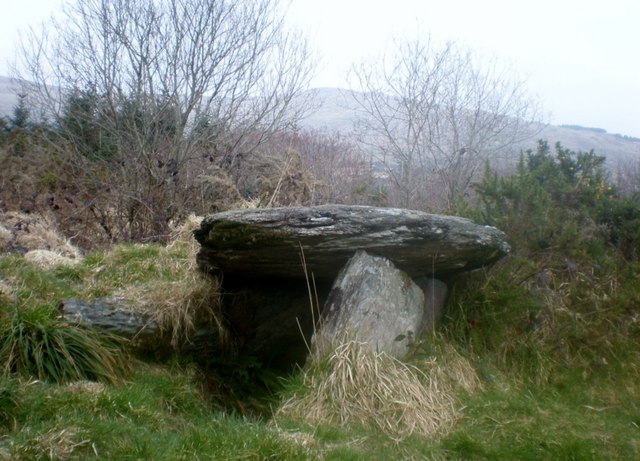 Wedge Tomb in Mealagh Valley