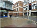 Looking from Civic Centre Road towards Windsor Terrace