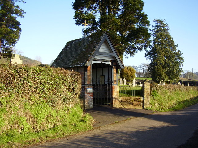 The lych gate at Sidbury cemetery © Anthony Vosper :: Geograph Britain ...