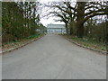 Entrance to Hillmans Farm Business Estate