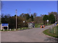 Entrance to Surrey Police HQ at Mount Browne