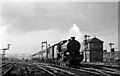 1948 Locomotive Exchanges: ex-LNE B1 4-6-0 on Up Manchester express at Cricklewood