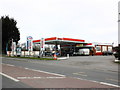 Esso service station, on the A39, to the North of Bridgwater