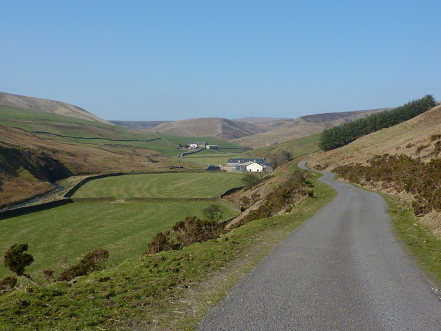 Road to Brennand Farm and Lower Brennand Farm