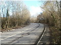 Bend in the A473 on the western approach to Talbot Green