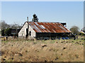 Dilapidated corrugated building in Sudbourne