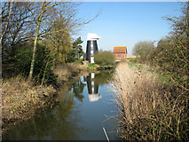 TG4001 : Norton Marshes Mill, Reedham by Evelyn Simak