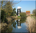 TG4001 : Norton Marshes Mill, Reedham by Evelyn Simak