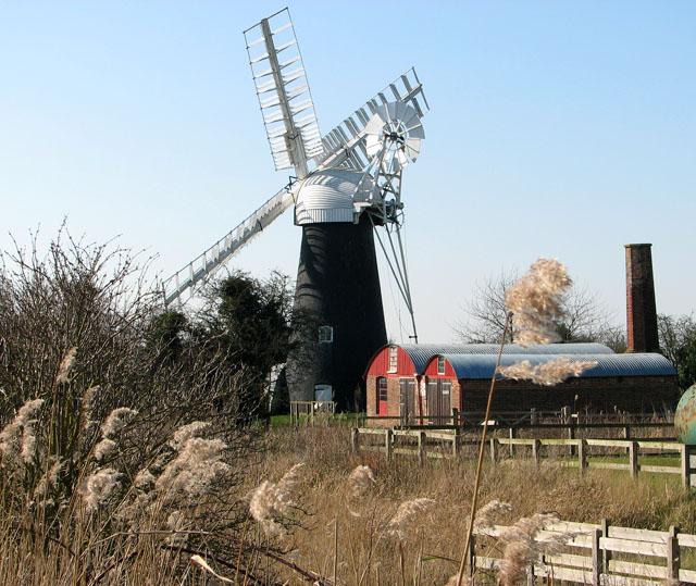 Polkey's Mill and Reedham Marsh Steam Engine House