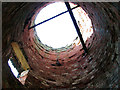 TG4403 : Reedham Marsh North Mill - view up the tower by Evelyn Simak