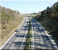 Liskeard, View to east along A38