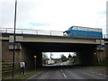 The A631 goes under the A1M at Tickhill