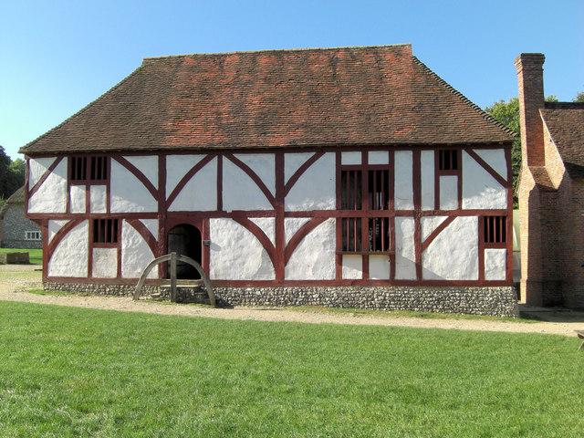 Medieval Hall House From 15th C Stuart Logan Geograph Britain And 