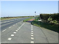 Cycle path by the A477