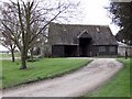 Weather-boarded barn at St Mary Hoo