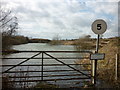 Water filled clay pits at High Melwood