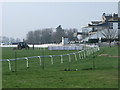 The main stand, Folkestone Racecourse