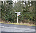 Dartmoor names on a signpost 