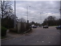 London Colney Roundabout from London Road