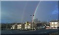 Somewhere over Denaby,  2 rainbows