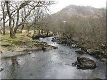 SH7257 : The Afon Llugwy near Capel Curig by M J Richardson