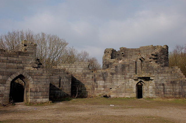 Replica of Liverpool Castle, Rivington © Jim Barton cc-by ...