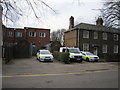 TF0207 : Stamford police station, Entrance to compound by Bob Harvey