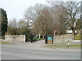 Entrance to Whitworth Cemetery, Swindon