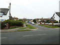 Looking across Manor Road towards Fircroft Avenue