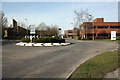 Roundabout at the junction of Station Road and the B4449, Eynsham