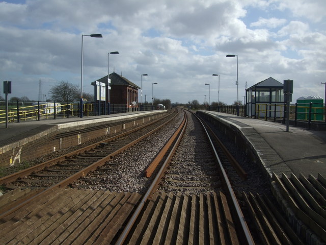 Thorpe Culvert Railway station © Richard Hoare :: Geograph Britain and ...