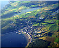 NS0864 : Rothesay and Loch Ascog from the air by Thomas Nugent