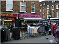 TQ3381 : Market scene, Wentworth Street by Jim Osley
