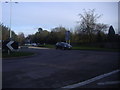 Roundabout on A287 Ewshot