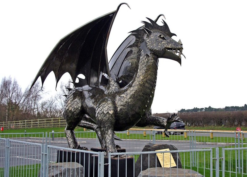 Dewi the Dragon (1), Salop Leisure,... © P L Chadwick cc-by-sa/2.0 ...