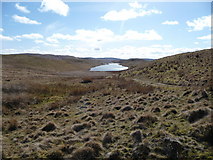SN7968 : Access track to Llyn Hir, Teifi Pools by Jeremy Bolwell
