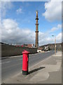 Rotherham: postbox № S61 92, Blackburn Road