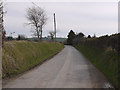 Minor road near Blaen-gors farm