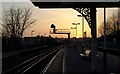 Sunset, Wandsworth Town station