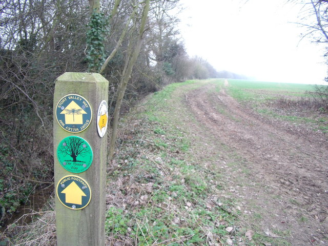 Footpath marker