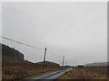 Minor road heading towards Howpasley in Roxburghshire.