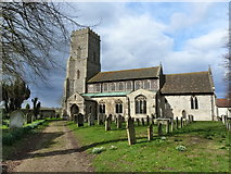 TG1020 : St. Mary's church, Great Witchingham by Ruth Sharville