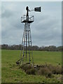 SO9259 : Derelict windpump near Saleway Farm by Chris Allen