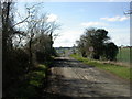 Sapperton, closed road